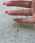 Raw Quartz Dainty Necklace