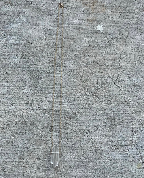 Raw Quartz Dainty Necklace
